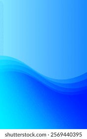 Clip art of simple wave background