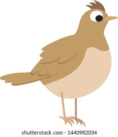 Clip Art Skylark Lark Bird Vector Graphic