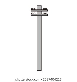 Clip art of telegraph pole