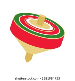 Clip art of a top Color without line
