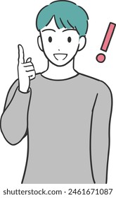 Clip art of Understanding Men