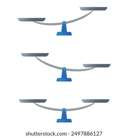 Clip art of upper plate balance