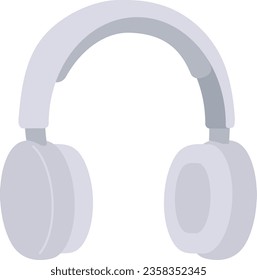 Clip art of wireless headphone