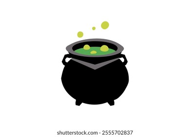 Clip art of witch's medicine pot