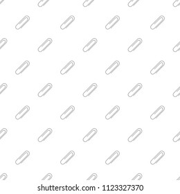 Clip background from line icon. Linear vector pattern