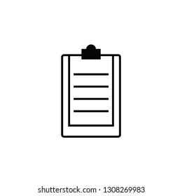 Clip board icon collection