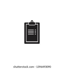 CLIP BOARD ICON DESIGN , VECTOR EPS 10