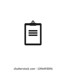 CLIP BOARD ICON DESIGN , VECTOR EPS 10