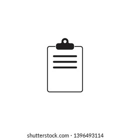 CLIP BOARD ICON DESIGN , VECTOR EPS 10