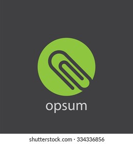 clip cut identity template icon design element