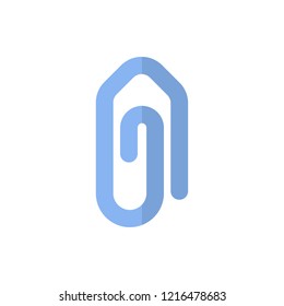 clip flat vector icon