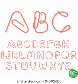 Clip Font
