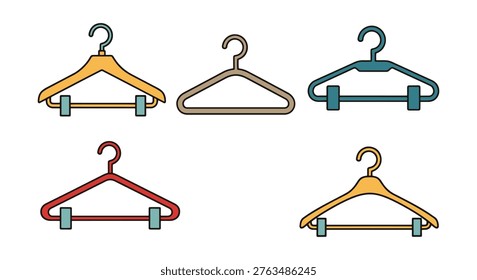 Clip Hanger Line art vector clean abstract creative