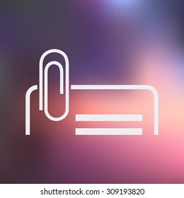 Clip icon. 