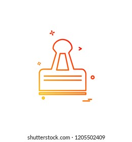 Clip icon design vector