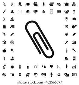 Clip icon illustration isolated vector sign symbol