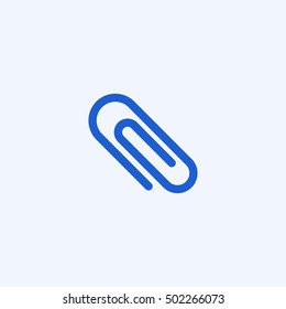 clip icon, isolated, white background