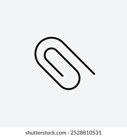 Clip icon in tree different line stroke sizes.