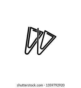clip icon vector
