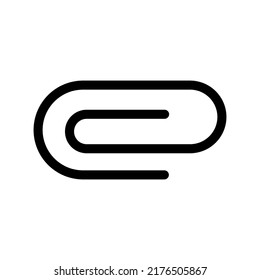 Clip Icon Vector Symbol Design Illustration