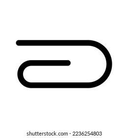 Ilustración de diseño de símbolo del vector de icono de clip