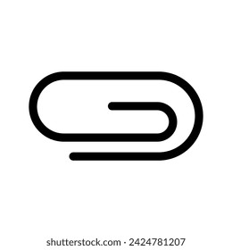 Clip Icon Vector Symbol Design Illustration