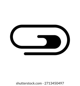 Ilustração de design de símbolo de vetor de ícone de clipe