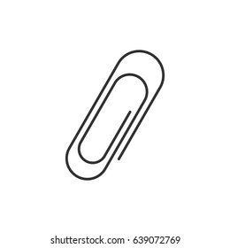 Clip line icon