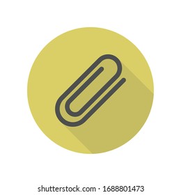 icono de la sombra larga. Glifo simple, vector plano de iconos web para ui y ux, sitio web o aplicación móvil