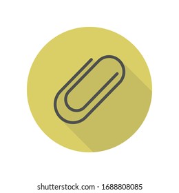 icono de la sombra larga. Glifo simple, vector plano de iconos web para ui y ux, sitio web o aplicación móvil