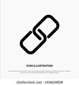 Clip, Paper, Pin, Metal solid Glyph Icon vector