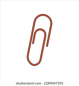 Clip Pin Paper Design Vector