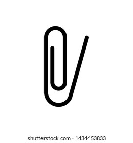 Clip symbol vector icon illustration