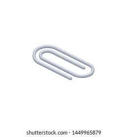 Clip vector 3d isometric, color web icons, new flat style. Creative illustration, idea for infographics.