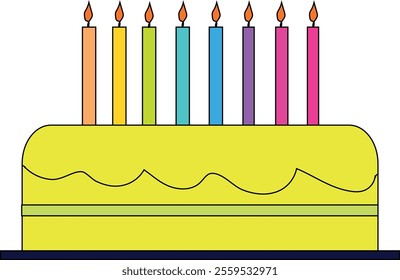 clip vector art birthday cake