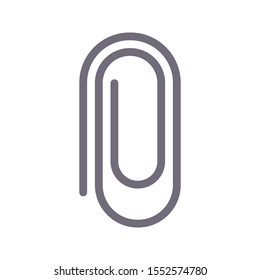 clip vector colour line icon
