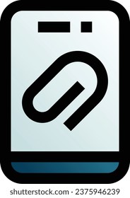 clip vector design icon for download. Eps
