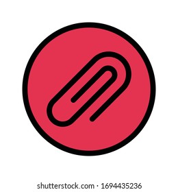 Flachfarbensymbol für die Vektorillustration 