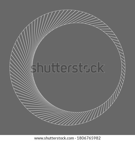 Clipart for background, wallpaper, textures. The circle is wrapped. Sun in lines.