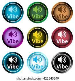 Clipart color icons vibe music