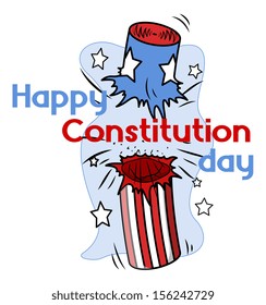 Clipart - Constitution Day Vector Illustration