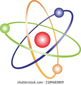 Clipart Elelement, Atom Module, Back to School, Science, Chemsitry 