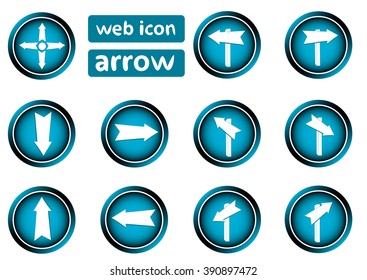 Clipart icon arrows