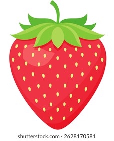 clipart of multiple strawberry white background