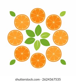 Um clipart de forma laranja