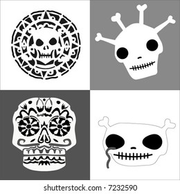 clipart skulls