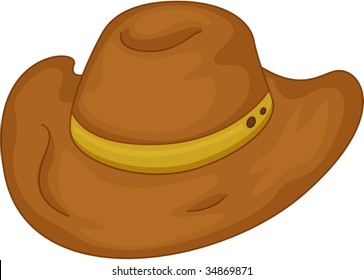 clipart style cartoon of a hat