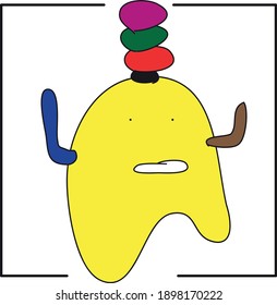 clipart and vector with colorful symbols