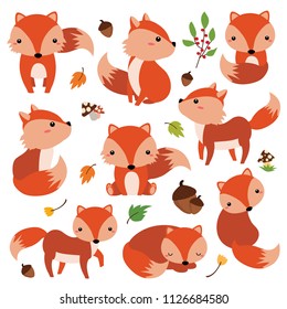 Cliparts of character fox cartoon 