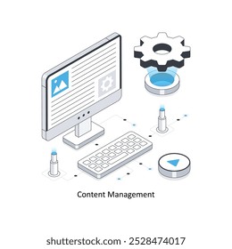 Clipboard Analysis isometric stock illustration. EPS File stock illustration